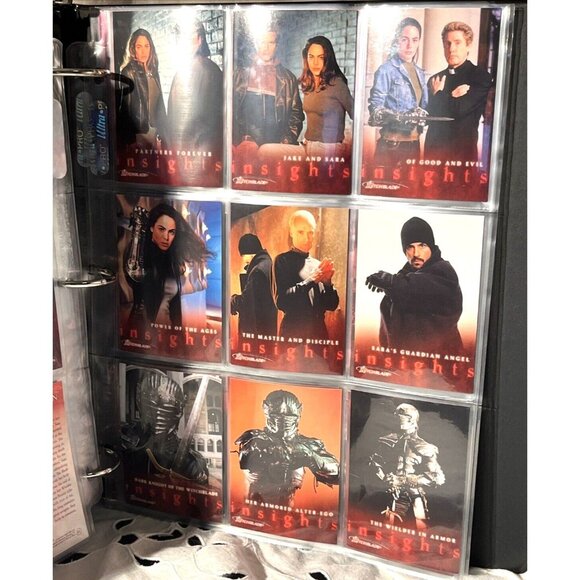INKWORKS WITCHBLADE TV Show 94 Trading Cards With Series Binder - Picture 9 of 11